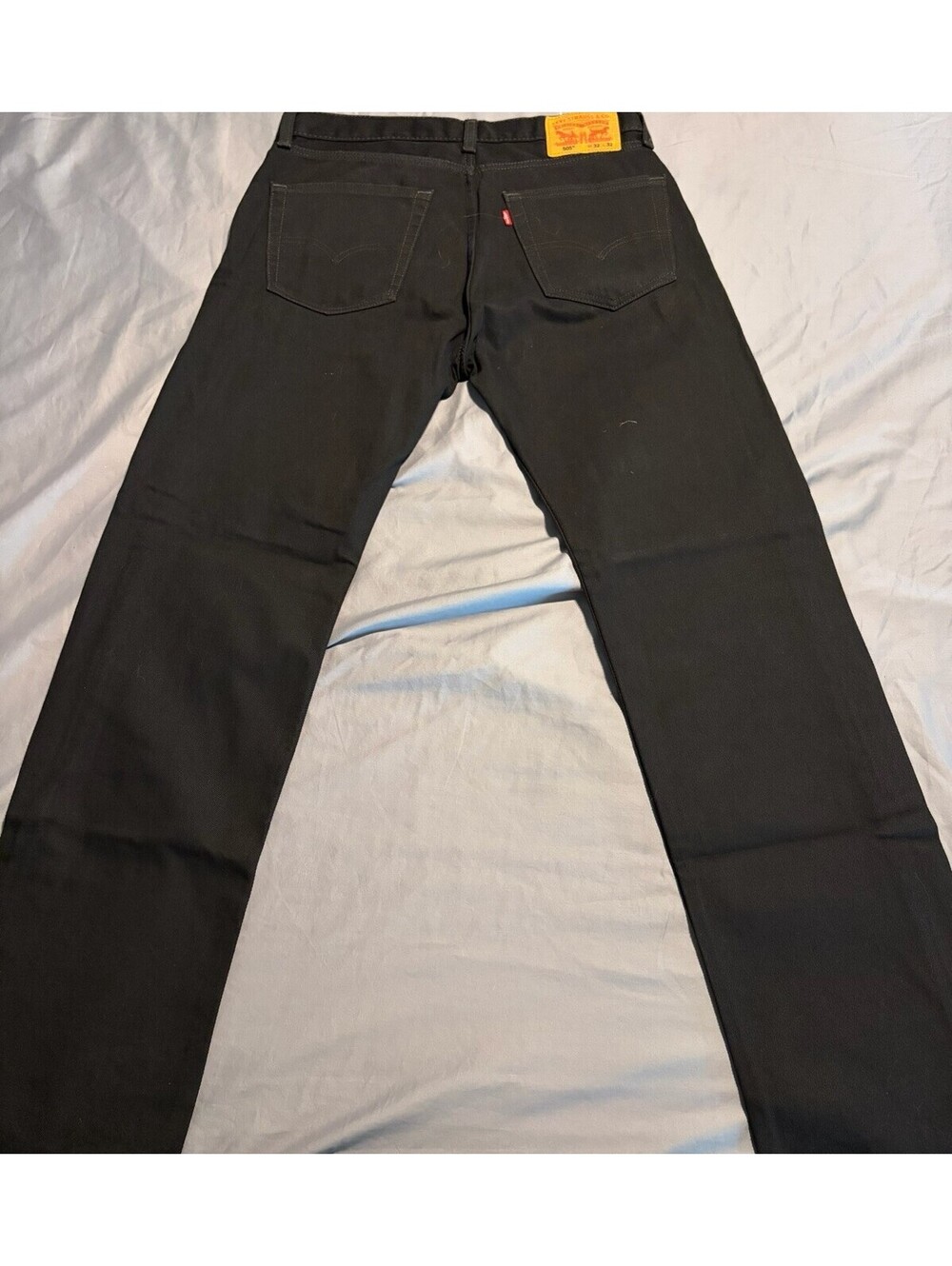 Levis 505 Jeans New Mens Regular Fit Straight Leg Sz 32X32 NEW - Picture 5 of 7